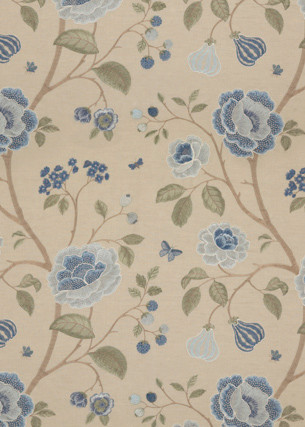 Lillington Soft Blue by G P & J Baker Fabric