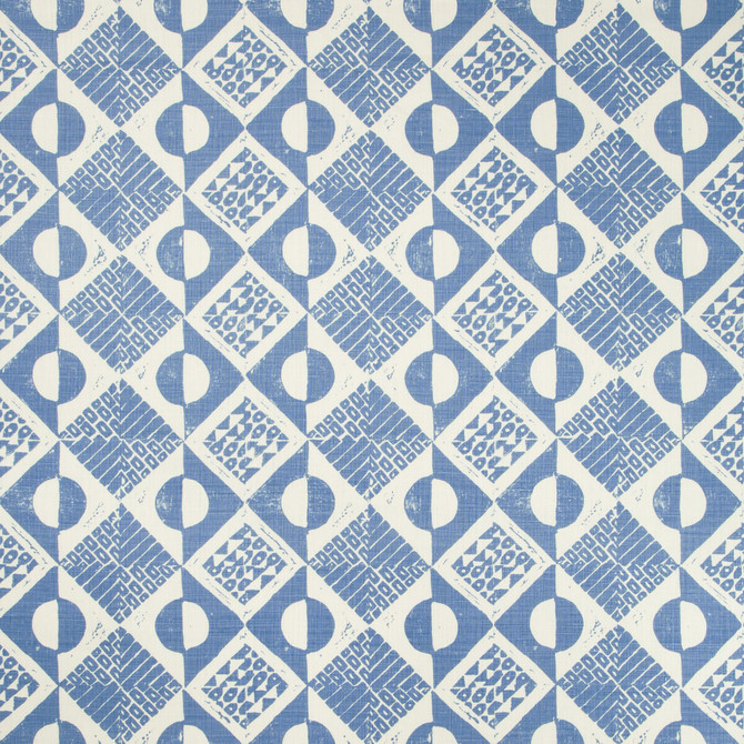 Circles And Squares Azure by Lee Jofa Fabric BLITHFIELD LINEN - 100% United Kingdom HEAVY Horizontal: 13.4 and Vertical: 27.2 53.5 - Fabric Carolina -