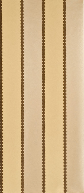Valentino Stripe Flock Bronze by G P & J Baker Wallcovering