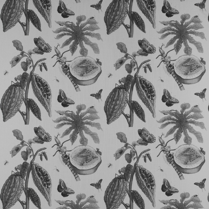 Retiro Antracita by Gaston Y Daniela Fabric MADRID VISCOSE - 67%;LINEN - 33% Spain Horizontal: 27.6 and Vertical: 23.2 55 - Fabric Carolina -