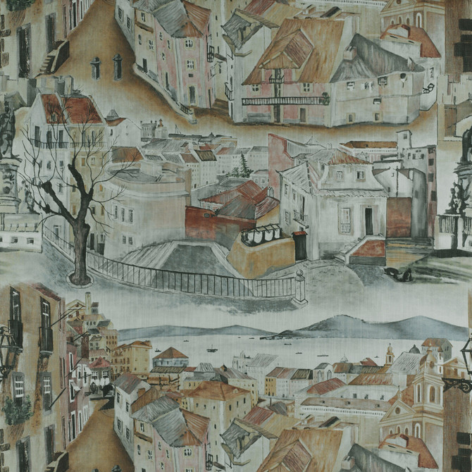 Gran Via Multi by Gaston Y Daniela Fabric MADRID COTTON - 100% Spain - Horizontal: 55 and Vertical: 48.6 55 - Fabric Carolina -