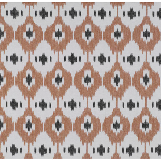 Panarea Ladrillo/Onyx by Gaston Y Daniela Fabric TIERRAS LINEN - 90%;VISCOSE - 10% Turkey - Horizontal: 9.44 and Vertical: 14.96 118 - Fabric Carolina -