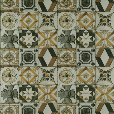 Trastevere Oro/Gris by Gaston Y Daniela Fabric