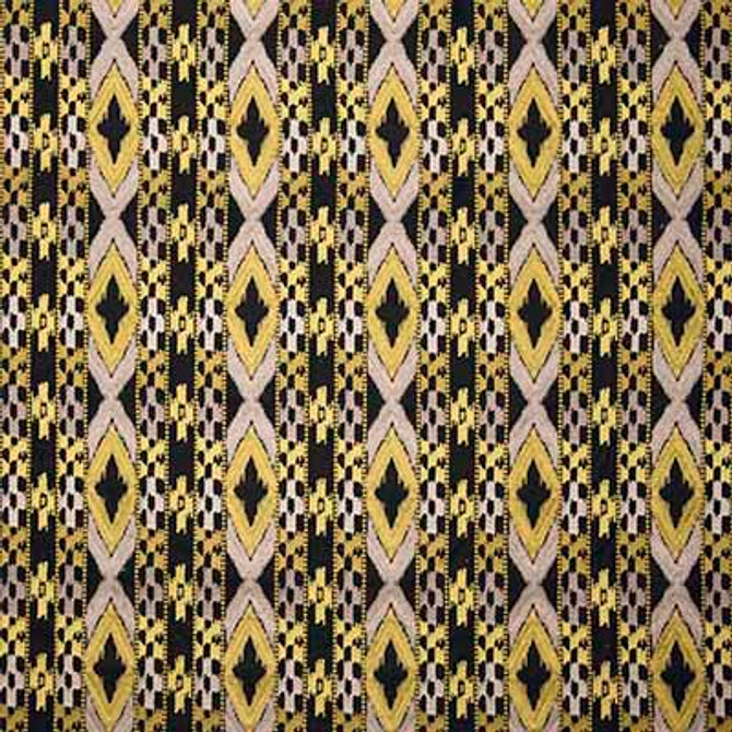 Queen Blk/Amarillo by Gaston Y Daniela Fabric