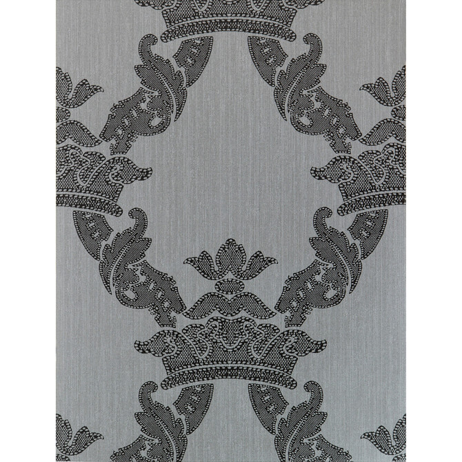 Borja Antracita by Gaston Y Daniela Wallcovering LORENZO CASTILLO HISPANIA WP PAPER - 100% Spain Horizontal: and Vertical: 20.8 20.8 - Fabric Carolina -