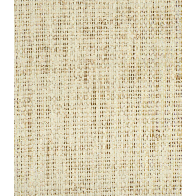 Heavy Raffia Whitewash by Groundworks Wallcovering - RAFFIA - 100% Madagascar - Horizontal: - and Vertical: - 45 - Fabric Carolina -