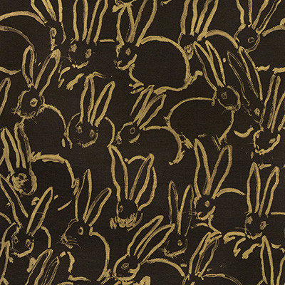 Hula Black by Lee Jofa Modern Wallcovering