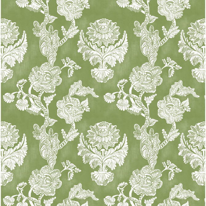 Chitina Verde by Gaston Y Daniela Fabric LORENZO CASTILLO IV VISCOSE - 67%;LINEN - 33% Spain MEDIUM Horizontal: 26.87 and Vertical: 26 54 - Fabric Carolina -