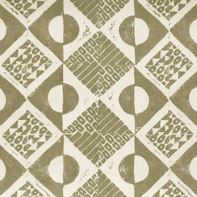 Circles And Squares Wp Dove by Lee Jofa Wallcovering