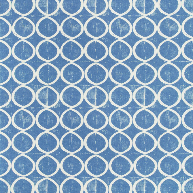 Circles Wallpaper Azure by Lee Jofa Wallcovering BLITHFIELD CELLULOSE - 100% United Kingdom - Horizontal: 13.4 and Vertical: 25 53.5 - Fabric Carolina -