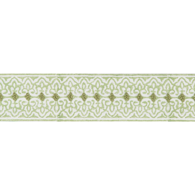 Paige Tape Leaf by Lee Jofa Trim WESTPORT TRIMMINGS LINEN - 93%;COTTON - 7% India Horizontal: 2.6 and Vertical: 0.75 2.6 - Fabric Carolina -