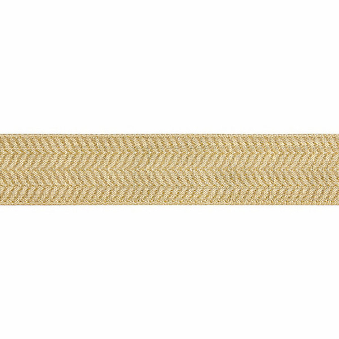 Artemis Tape/Camel T3294-003 by Scalamandre Trim Trim MODERN LUXURY STOCKED AT 88% VISCOSE;12% LUREX FRANCE LIGHT DUTY Horizontal: .625" and Vertical: 2.375" - Fabric Carolina -