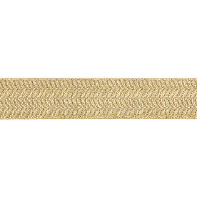 Artemis Tape/Camel T3294-003 by Scalamandre Trim Trim MODERN LUXURY 88% VISCOSE 12% LUREX FRANCE LIGHT DUTY Horizontal: .625" and Vertical: 2.375" - Fabric Carolina -