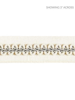 <p>Cecile Gimp Tape Cloud SCV12430001 by Scalamandre Trim</p><p><strong>Required Minimum Quantity Purchase: Fabrics by the yard 1 YARD MINIMUM </p><p>Book: BOTANICA</p><p>Content: 44% RAYON 43% FIBRANNE, 7% COTTON 6% POLYESTER</p><p>Origin: CHINA</p><p>Performance: LIGHT DUTY</p><p>Repeat: Horizontal: and Vertical: </p><p>Width: 1</p>