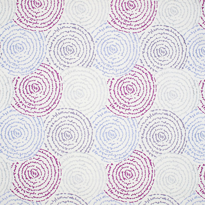 Coriolis/Lilac 6140-002 by Grey Watkins Fabric WATERFALL 100% COTTON INDIA LIGHT DUTY Horizontal: 14.75" and Vertical: 16.75" 51" - Fabric Carolina -
