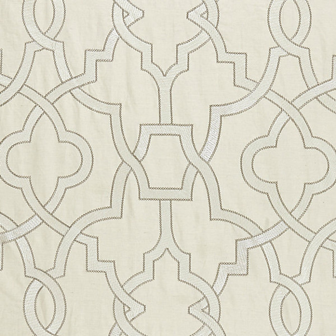 Damascus Embroidery/Alabaster by Scalamandre Fabric Scalamandre Fabric Damascus Embroidery/AlabasterFabric JARDIN 16% SPUN POLYESTER|36% VISCOSE 29% LINEN 19% COTTON INDIA </p><p>Repeat: H: 31.5", V: 25.625" 51" - Fabric Carolina -