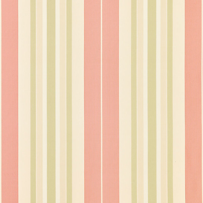 Deanna Stripe/Rose/Green Tt 00010016 by Old World Weavers Fabric 100% SILK INDIA LIGHT DUTY Horizontal: 0" and Vertical: 13.75" 55" - Fabric Carolina -