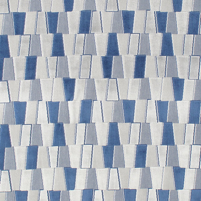 Facets/Sapphire 4486-002 by Old World Weavers Fabric SCALAMANDRE WAREHOUSE 70% VISCOSE 30% POLYESTER BELGIUM MEDIUM DUTY Horizontal: 11.5" and Vertical: 13.5" 55" - Fabric Carolina -