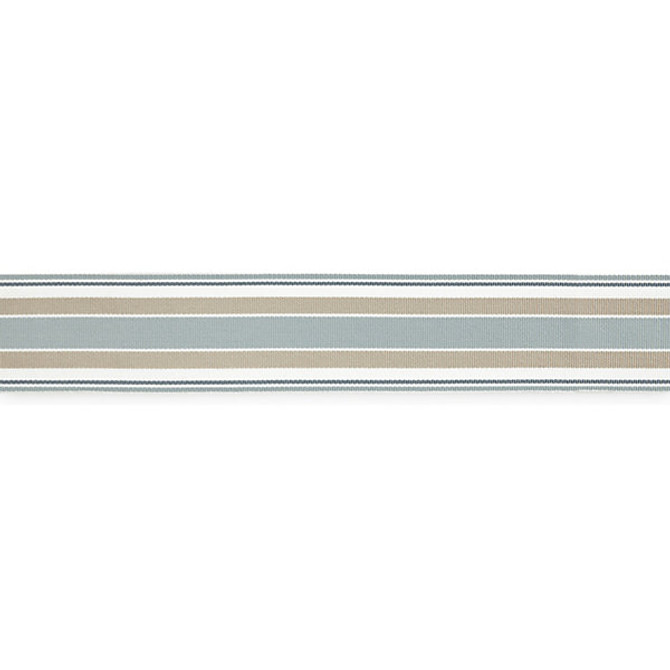 Marina Stripe Tape/Seagull T3311-002 by Scalamandre Trim Trim STOCKED AT 100% POLYOLEFIN UNITED KINGDOM HEAVY DUTY Horizontal: and Vertical: 2.5" - Fabric Carolina -