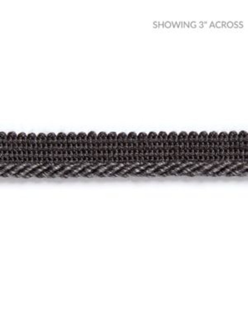 <p>Millstone Twisted Cord Charcoal SCC3040012 by Scalamandre Trim</p><p><strong>Required Minimum Quantity Purchase: Fabrics by the yard 1 YARD MINIMUM </p><p>Book: HAMPTONS TRIMMINGS</p><p>Content: 90% VISCOSE 10% ACRYLIC</p><p>Origin: ITALY</p><p>Performance: LIGHT DUTY</p><p>Repeat: Horizontal: and Vertical: </p><p>Width: 0.19</p>
