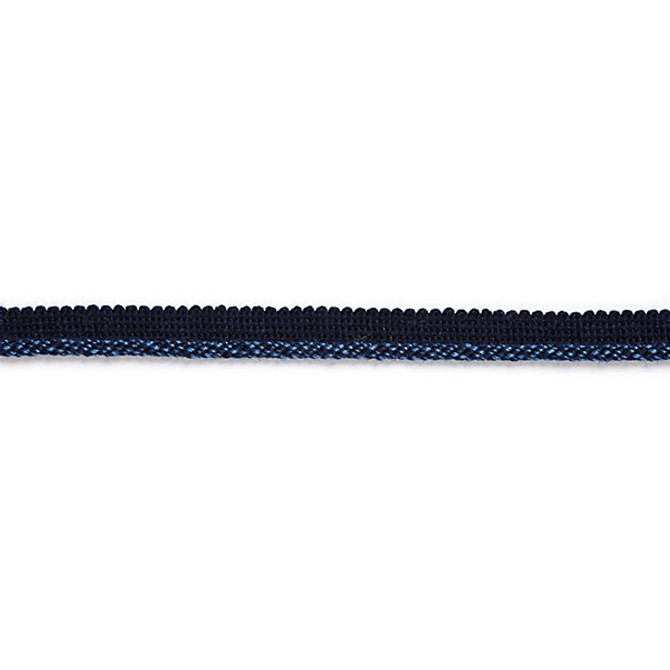Millstone Twisted Cord/Indigo C304-013 by Scalamandre Trim Trim SCALAMANDRE WAREHOUSE 90% VISCOSE 10% ACRYLIC ITALY LIGHT DUTY Horizontal: and Vertical: .188" - Fabric Carolina -