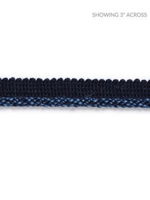 <p>Millstone Twisted Cord Indigo SCC3040013 by Scalamandre Trim</p><p><strong>Required Minimum Quantity Purchase: Fabrics by the yard 1 YARD MINIMUM </p><p>Book: HAMPTONS TRIMMINGS</p><p>Content: 90% VISCOSE 10% ACRYLIC</p><p>Origin: ITALY</p><p>Performance: LIGHT DUTY</p><p>Repeat: Horizontal: and Vertical: </p><p>Width: 0.19</p>