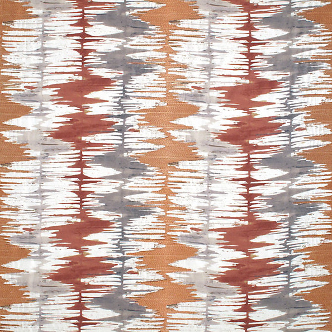 River Delta/Sienna 1763-004 by Old World Weavers Fabric STOCKED AT SCALAMANDRE WAREHOUSE 100% COTTON WITH|VISCOSE EMBROIDERY INDIA LIGHT DUTY Horizontal: 16" and Vertical: 18.5" 57.75" - Fabric Carolina -