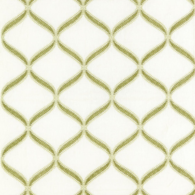 Rondure Embroidery/Fern by Scalamandre Fabric Scalamandre Fabric Rondure Embroidery/FernFabric JARDIN 54% VISCOSE 46% LINEN INDIA </p><p>Repeat: H: 7.75", V: 7" 55" - Fabric Carolina -