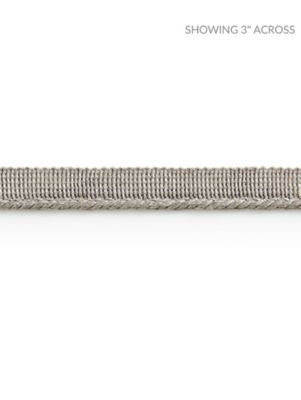 <p>Sanna Linen Cord Fog SCC3110006 by Scalamandre Trim</p><p><strong>Required Minimum Quantity Purchase: Fabrics by the yard 1 YARD MINIMUM </p><p>Book: NORDEN</p><p>Content: 100% LINEN</p><p>Origin: BELGIUM</p><p>Performance: LIGHT DUTY</p><p>Repeat: Horizontal: and Vertical: </p><p>Width: 0.13</p>