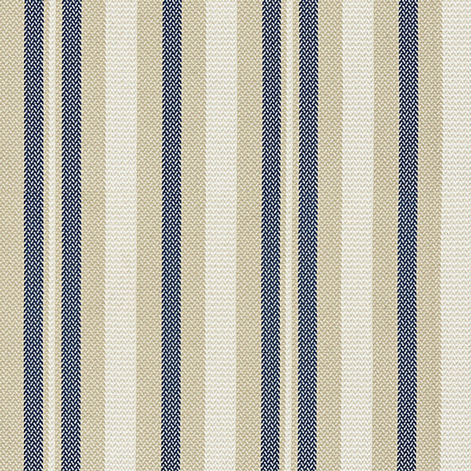 Santorini Stripe/Indigo 27188-004 by Scalamandre Fabric ISOLA INDOOR/OUTDOOR COLLECTION STOCKED AT SCALAMANDRE WAREHOUSE 100% POLYOLEFIN USA HEAVY DUTY Horizontal: 0" and Vertical: 11" 52" - Fabric Carolina -