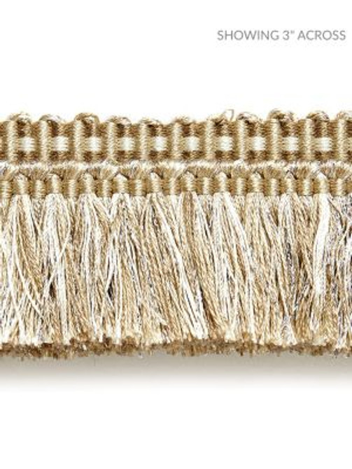 <p>Shimmer Brush Fringe Champagne SCFC14950001 by Scalamandre Trim</p><p><strong>Required Minimum Quantity Purchase: Fabrics by the yard 1 YARD MINIMUM </p><p>Book: MODERN LUXURY</p><p>Content: 52% ACETATE 42% ACRYLIC 6% LUREX</p><p>Origin: FRANCE</p><p>Performance: LIGHT DUTY</p><p>Repeat: Horizontal: and Vertical: </p><p>Width: 2</p>