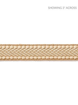 <p>Watermill Gimp Camel SCT32860006 by Scalamandre Trim</p><p><strong>Required Minimum Quantity Purchase: Fabrics by the yard 1 YARD MINIMUM </p><p>Book: HAMPTONS TRIMMINGS</p><p>Content: 98% ACRYLIC 2% POLYESTER</p><p>Origin: CHINA</p><p>Performance: LIGHT DUTY</p><p>Repeat: Horizontal: and Vertical: </p><p>Width: 0.63</p>