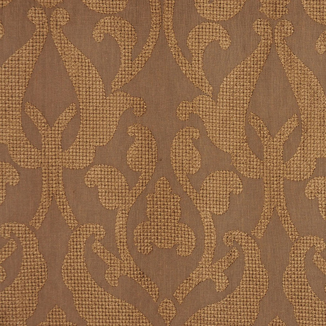 A0420 Coffee Liqueor by RM CoCo Fabric Americana 51 VIS, 39 LIN, 10 POLY - Dry clean only Horizontal: 9 and Vertical: 15 55 - Fabric Carolina -