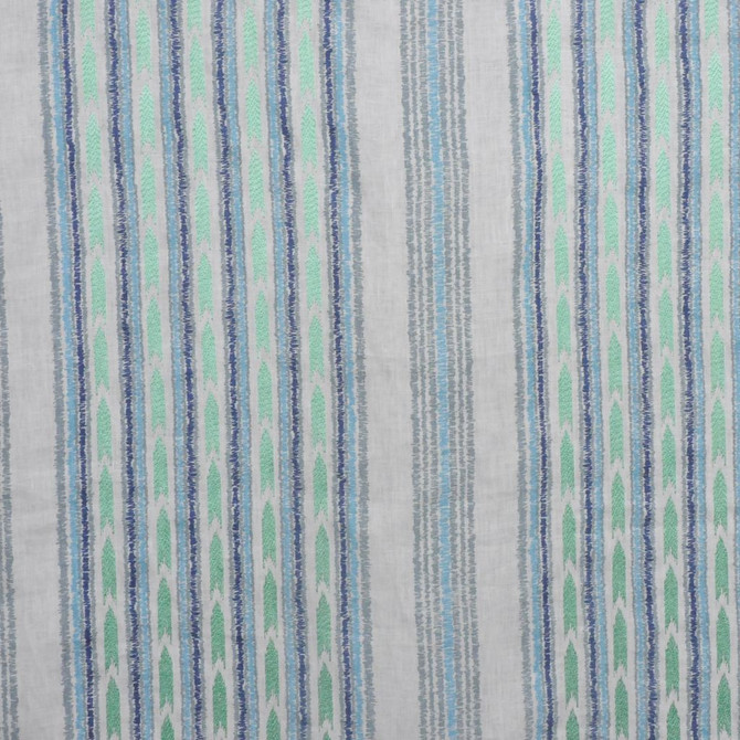 A0490 Peacock by RM CoCo Fabric Bollywood 89% Linen 8% Viscose 3% Spun Polyester See Sample 0 Horizontal: 12.9 and Vertical: 3.15 54 - Fabric Carolina -