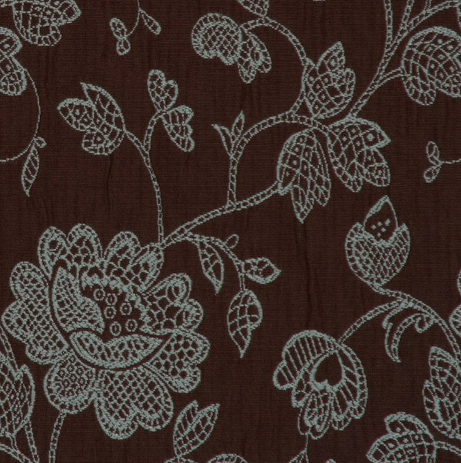 W08941 2 by RM CoCo Fabric Demitasse Dream Blue 60% Rayon, 40% Polyester - Dry clean only Horizontal: 7 and Vertical: 12.938 53 - Fabric Carolina -
