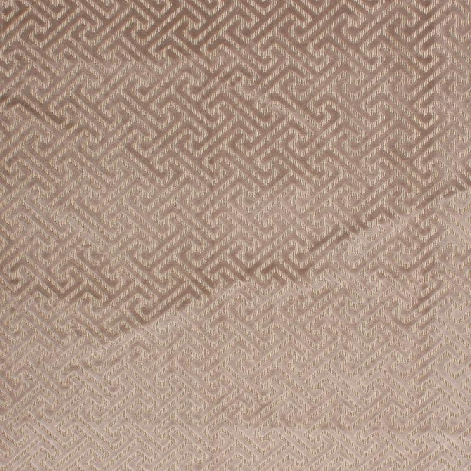 Royal Fret Sand by RM CoCo Fabric 2017 Spring Luxe Collection 60% Spun Viscose, 34% Filament P - Dry clean only Horizontal: 3.44 and Vertical: 9.2 54 - Fabric Carolina -