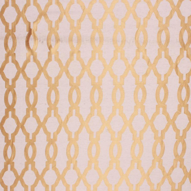 Norwood Trellis Gold by RM CoCo Fabric Inspired Living Vol 2 100 POLYESTER - Machine washable Horizontal: 3.75 and Vertical: 9.25 56 - Fabric Carolina -