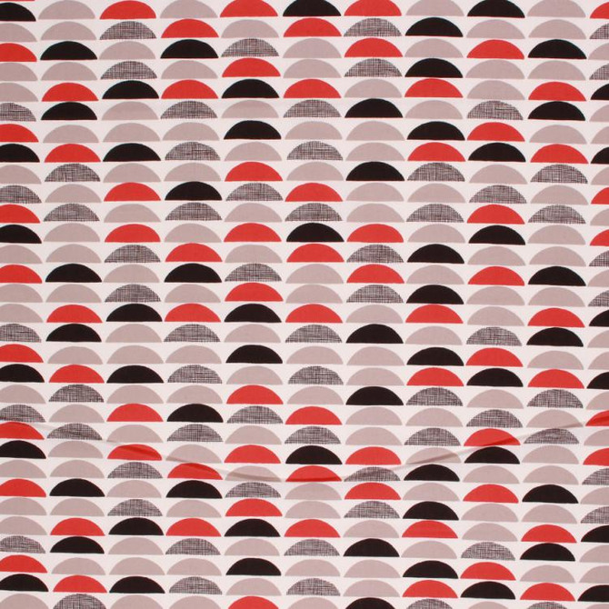 Rise & Shine Crimson Red by RM CoCo Fabric Finishing Touches Vol 2 100% COTTON - Machine washable Horizontal: 27 and Vertical: 13.5 54 - Fabric Carolina -
