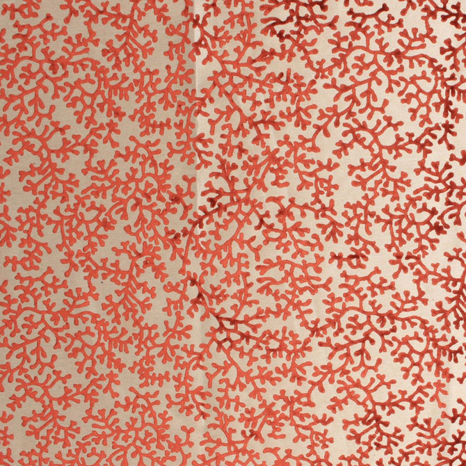 Coral Splendor Rust by RM CoCo Fabric Finishing Touches Vol 7 72% Polyester 28% Viscose See Sample 0 Horizontal: 19.2515 56  - Fabric Carolina -