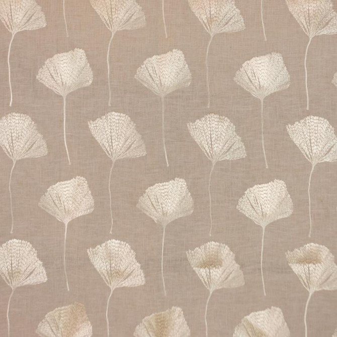 Gingko Flax by RM CoCo Fabric