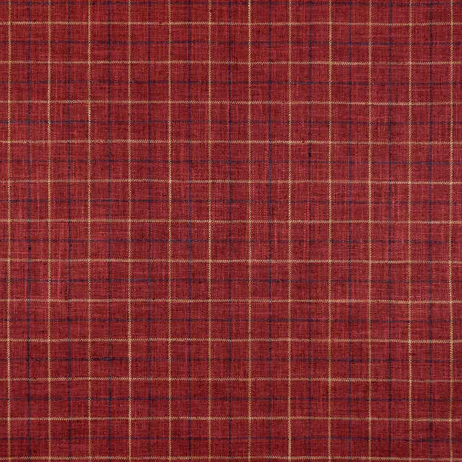 Mercer Check Chianti by RM CoCo Fabric Finishing Touches Vol 14 100% Polyester See Sample 0 Horizontal: 2 and Vertical: 2 54 - Fabric Carolina -