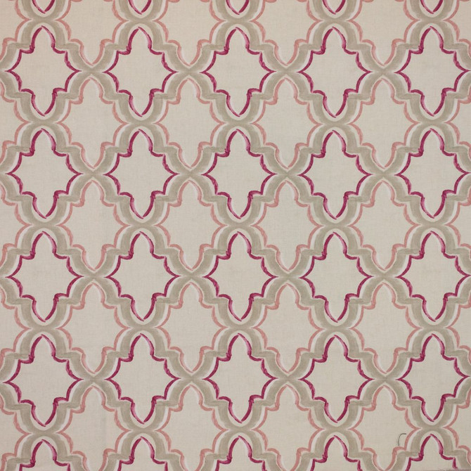Constantinople Trellis Cassis by RM CoCo Fabric Inspired Living Vol 15 100% Cotton See Sample 0 Horizontal: 5.55.75 55  - Fabric Carolina -
