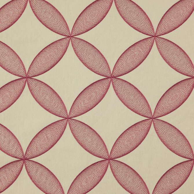 Spiro Gyro Raspberry by RM CoCo Fabric Inspired Living Vol 15 74% Cotton 16% Polyester 10% L - Dry clean only Horizontal: 6.26 and Vertical: 6.18 55 - Fabric Carolina -