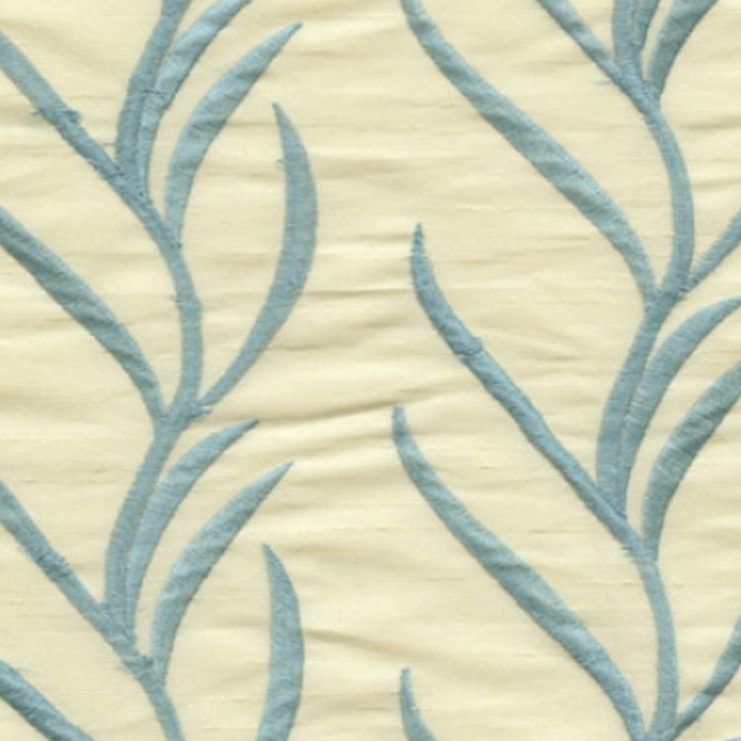 Seagrass Ultramarine by RM CoCo Fabric True To Life - Wesco 100% Polyester - Dry clean only Horizontal: 7 and Vertical: 4.25 49 - Fabric Carolina -