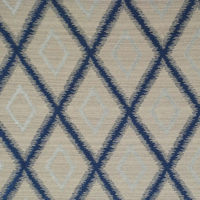 Diamond Head Sapphire by RM CoCo Fabric Top Notch - Wesco 90% Viscose 10% Silk See Sample 0 Horizontal: 6.5 and Vertical: 10.25 52 - Fabric Carolina -