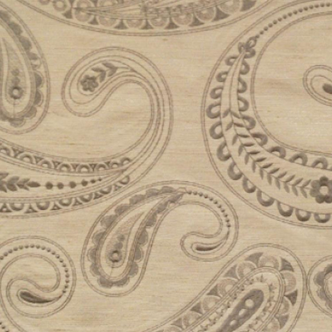 Paisley Parade Champagne by RM CoCo Fabric Color Carnival - Vapor - Wesco 100% POLYESTER, 100% RAYON EMBRO - Dry clean only Horizontal: 17.5 and Vertical: 24.5 52.5 - Fabric Carolina -