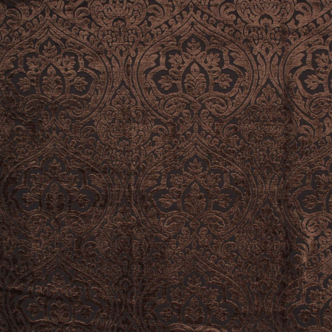 Amalfi Damask Black Walnut by RM CoCo Fabric