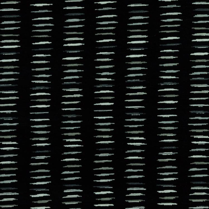 Argyle Stripe Noir by RM CoCo Fabric Prive Vol 4 97% Polyester, 3% Cotton - Machine washable Horizontal: 25.5 and Vertical: 5.38 54 - Fabric Carolina -