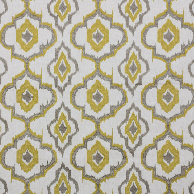 Termiz Ikat Mustard Seed by RM CoCo Fabric 2018 Spring - Prive Collection 35% Viscose 33% Cotton 16% Linen 16% Polyester See Sample 0 Horizontal: 10.259 56  - Fabric Carolina -