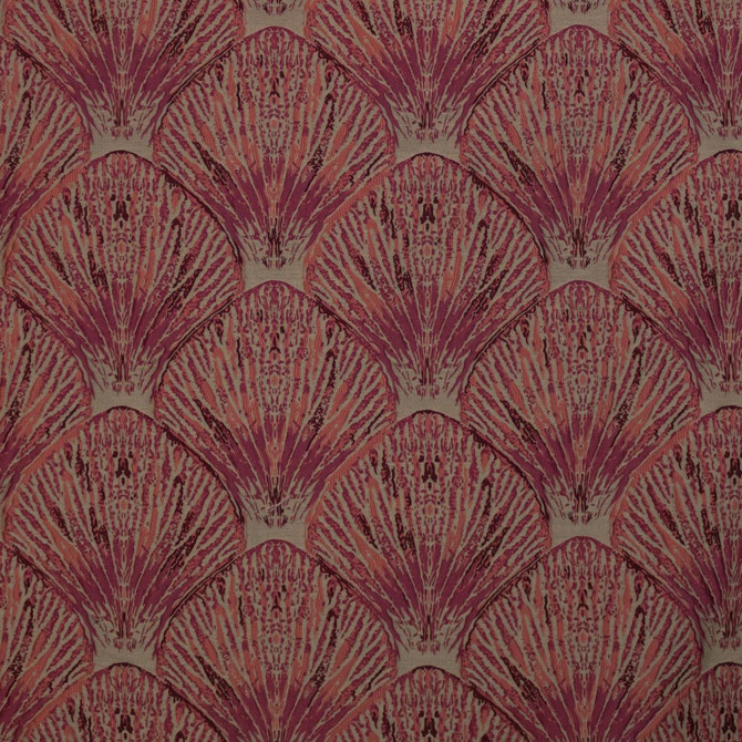 Coquille Coral by RM CoCo Fabric 2018 Spring - Prive Collection 100% Cotton Embroidery 100% Viscose Base See Sample 0 Horizontal: 12.625 and Vertical: 10.625 54 - Fabric Carolina -